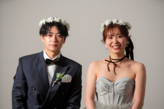 カラードレススタジオ撮影