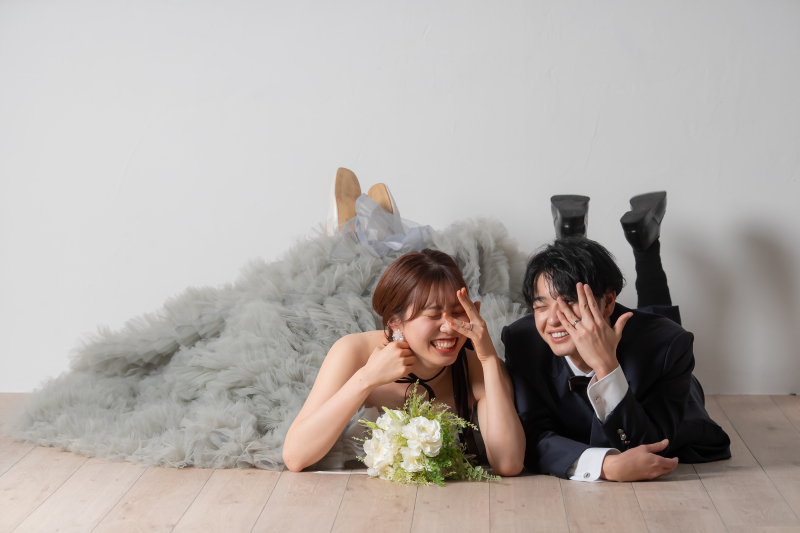 寝転びショット