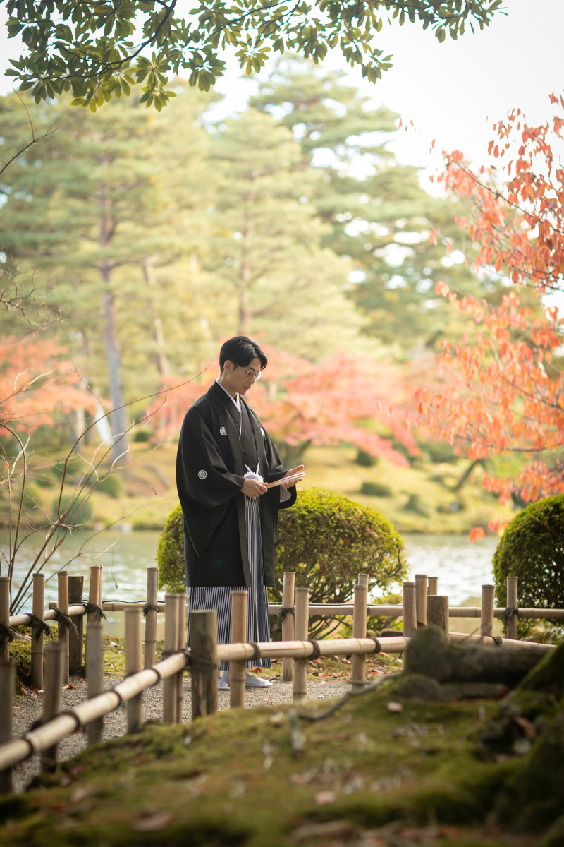 新郎様ソロショット