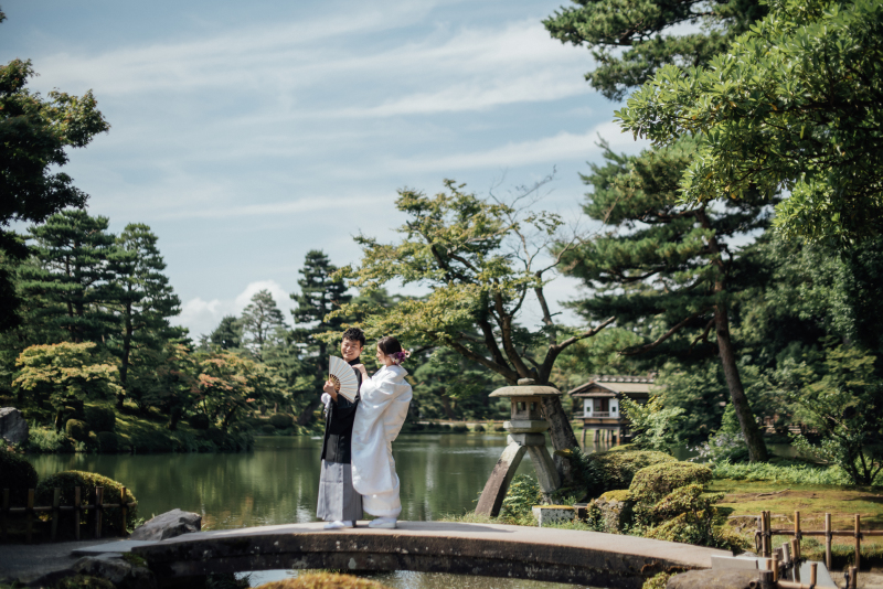兼六園へ
