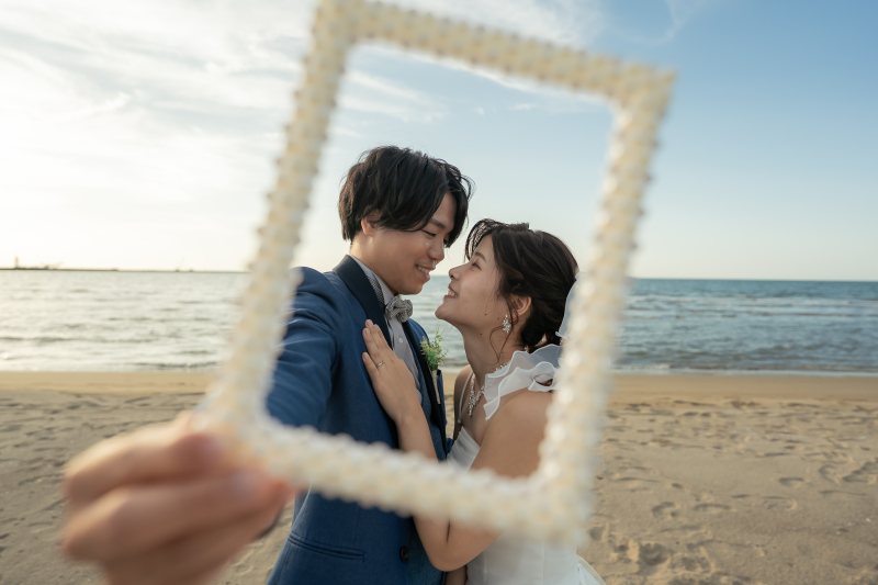 グッズと海！！