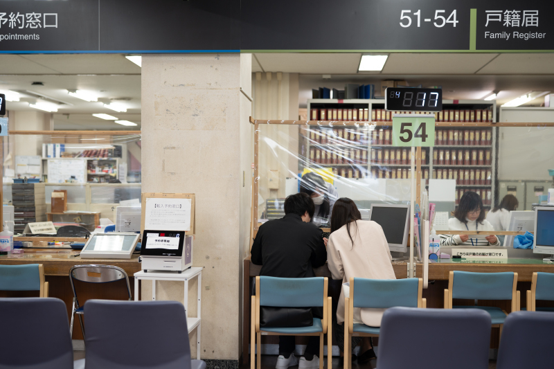 入籍記念写真(リーガルフォト)