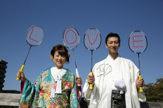 お二人らしいロケーションフォトを