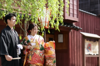 ひがし茶屋街の春