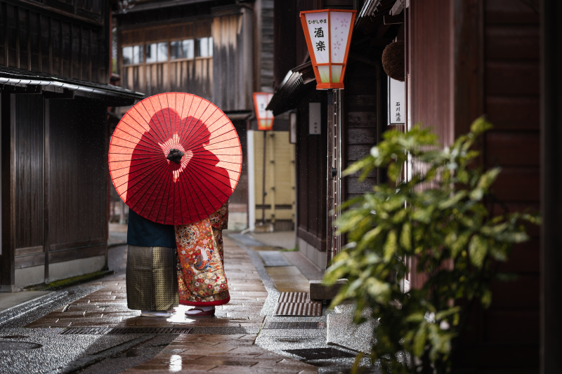 小雨が~
