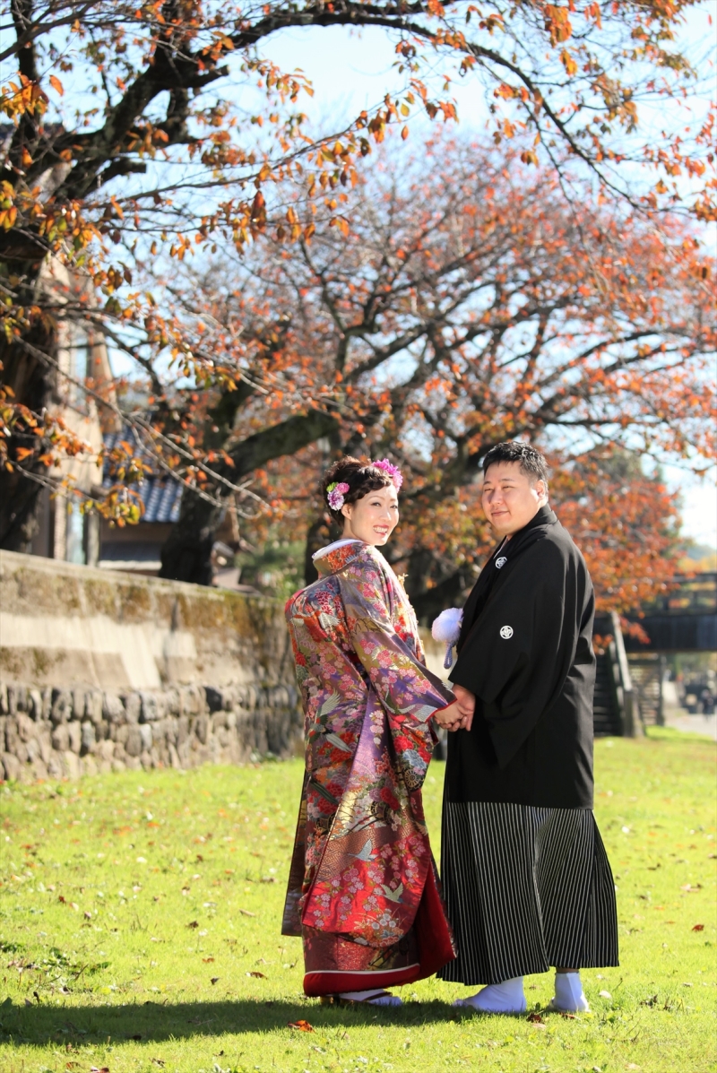 紅葉が綺麗な時でした