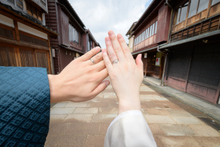 ひがし茶屋にて