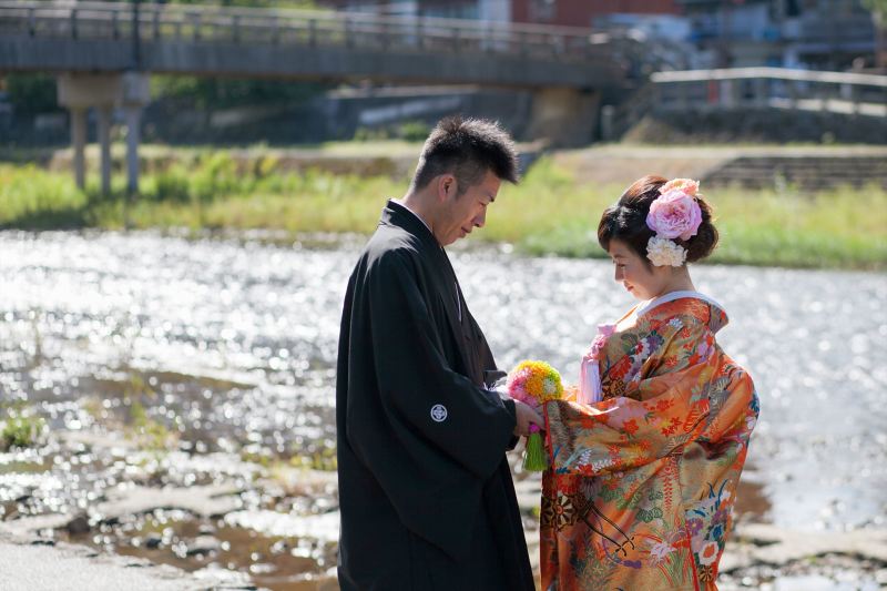 浅野川にも燦燦と