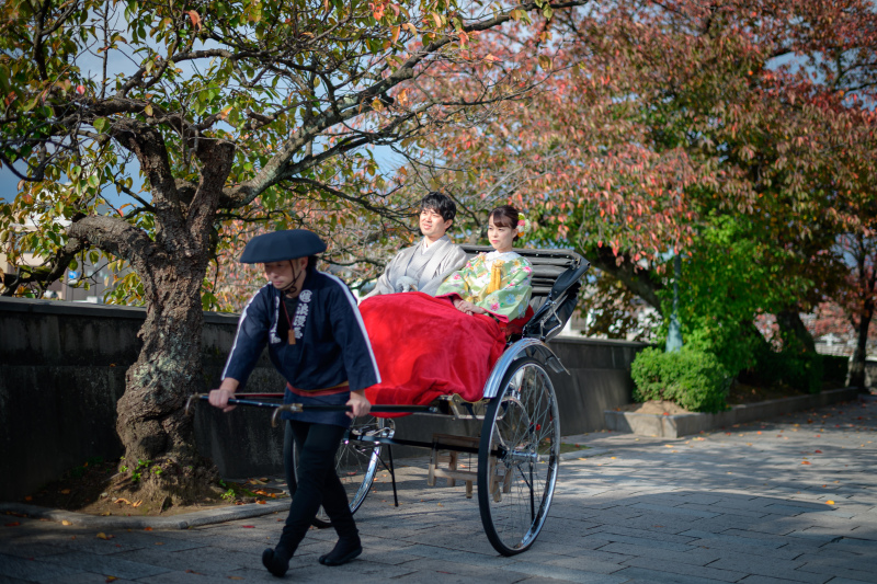 人力車も~~