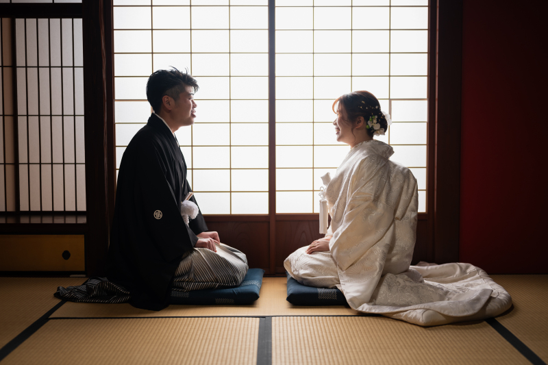 綿帽子外した姿