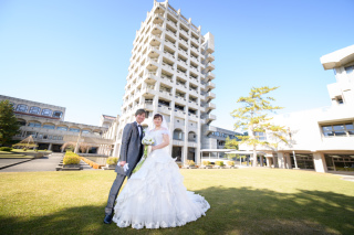 2人が出会った大学で！