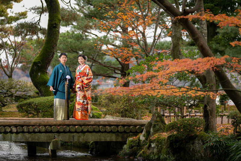兼六園へ