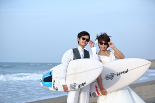 2人はサーファー