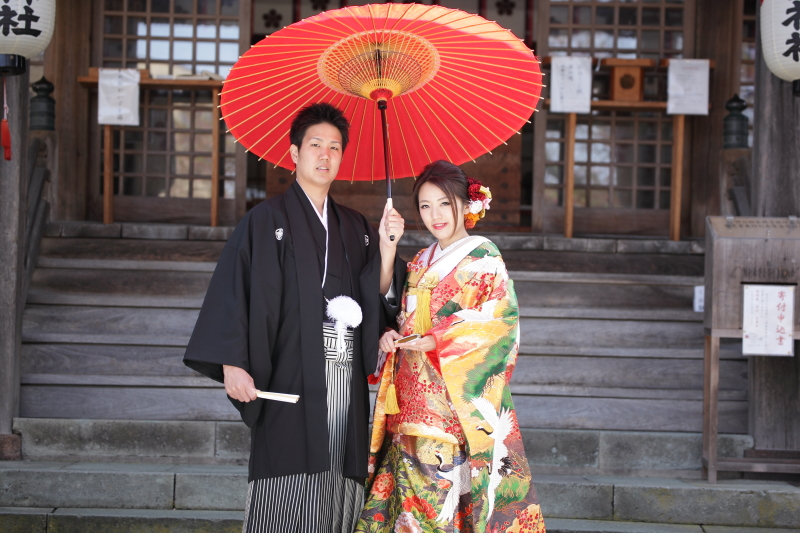 宇多須神社にて