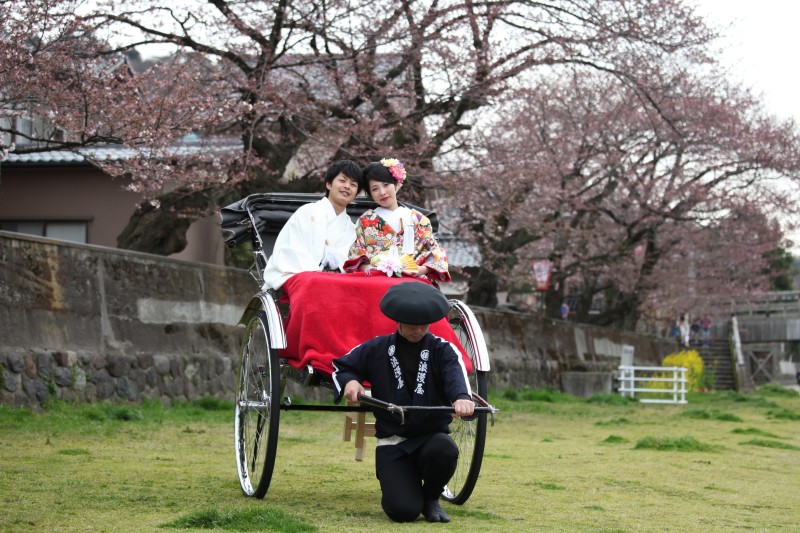 金沢桜ロケーション撮影