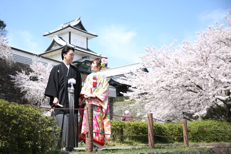 全国桜の名所１００選　兼六園