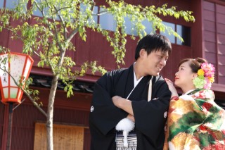 ひがし茶屋街と浅野川