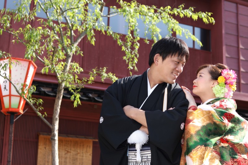 ひがし茶屋街と浅野川