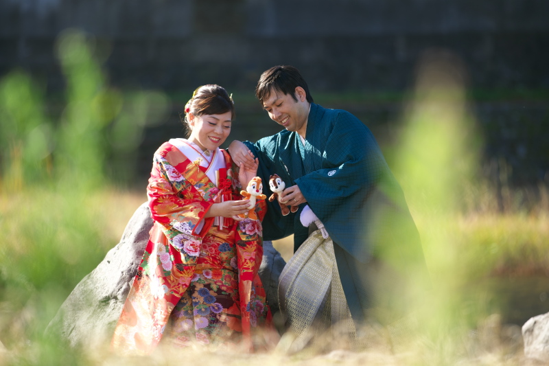 浅野川ベリで
