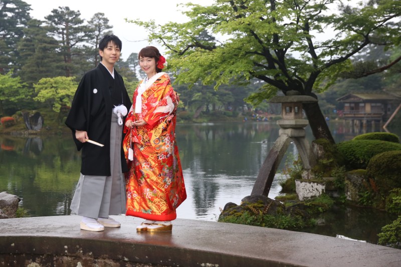 ことじ灯篭での撮影～