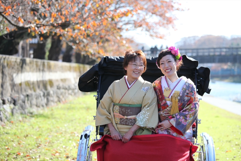 お母様と一緒に