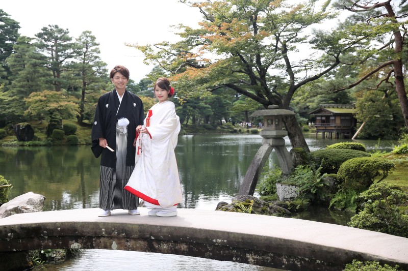 金沢　白無垢撮影