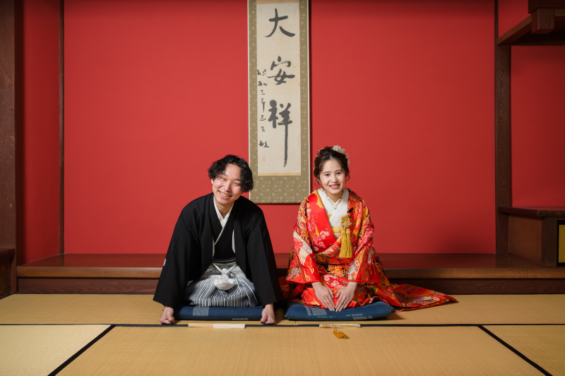 まず、和装から