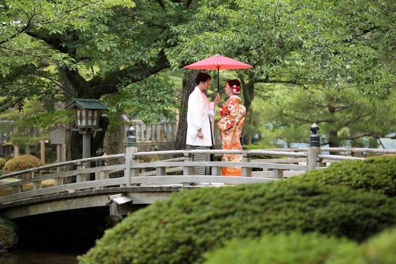 兼六園人が少なかった～