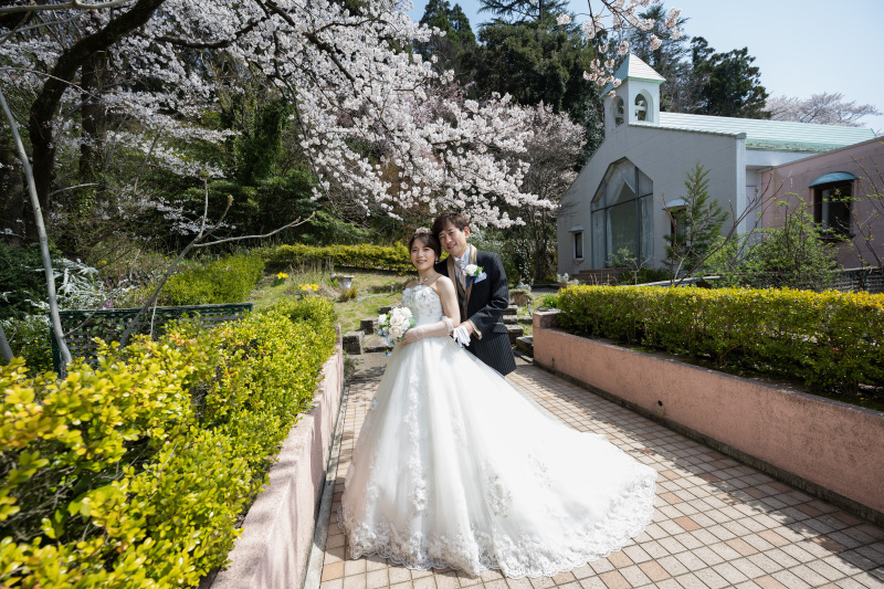 ガーデンへ出て