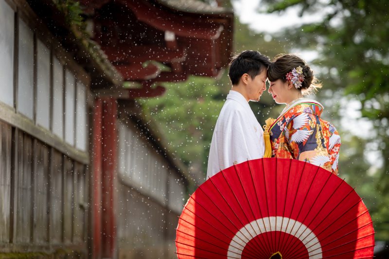 小雨が~~