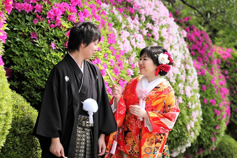 つつじが綺麗な季節