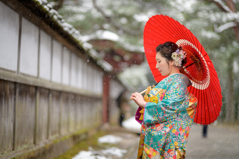 雪と新婦様