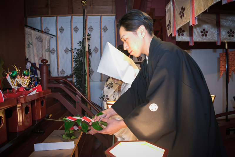 玉串奉奠