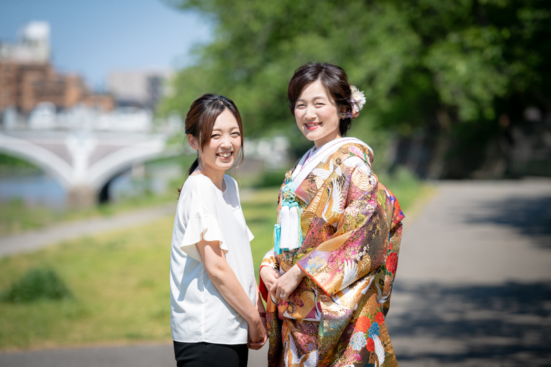 姉妹撮影