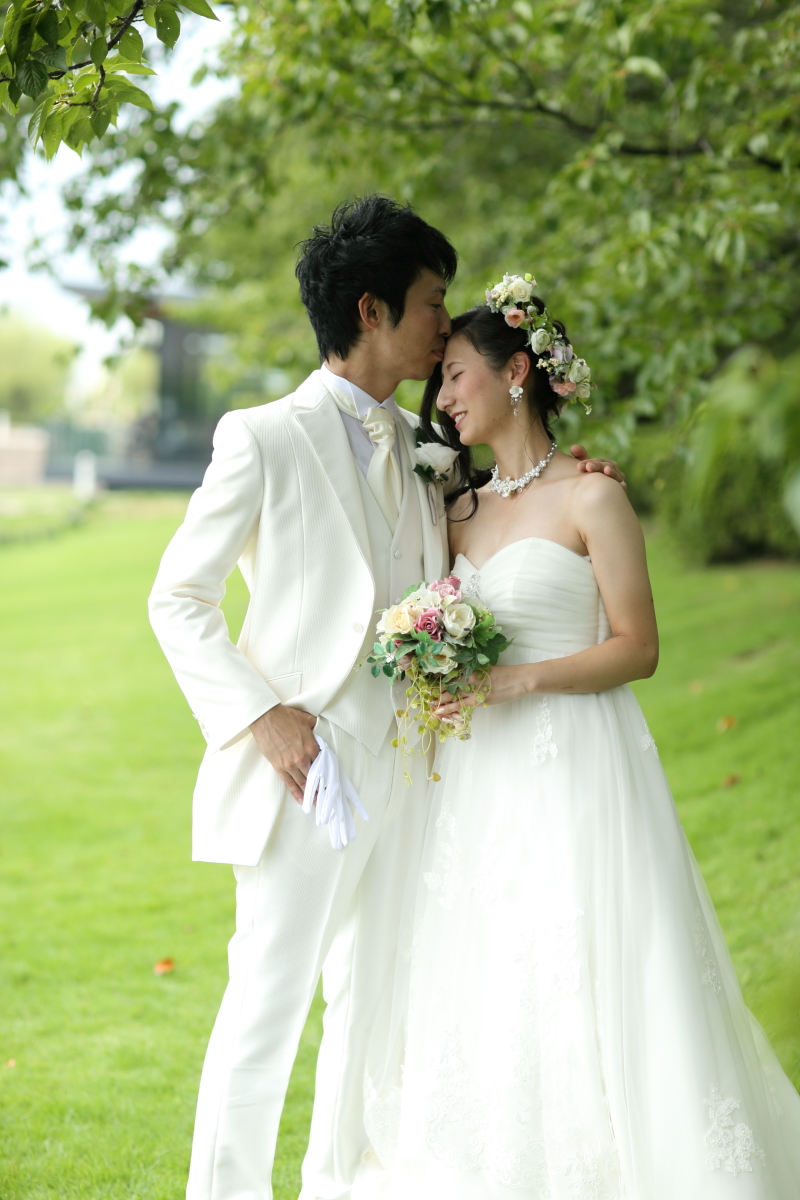 ドレスが映えます