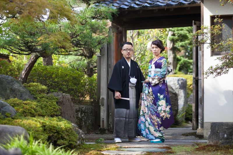 加賀友禅の振袖