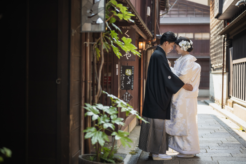 向き合って