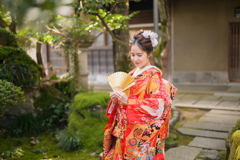 新婦様のソロ撮影