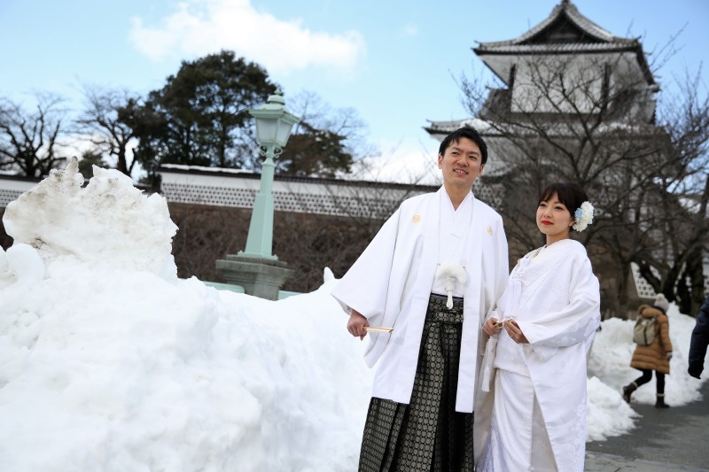 金沢　おもいっきり雪