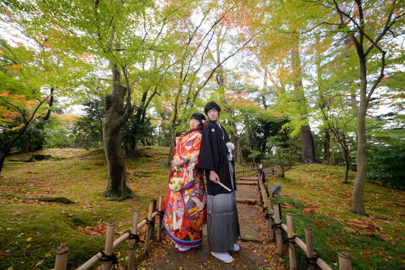 紅葉にて