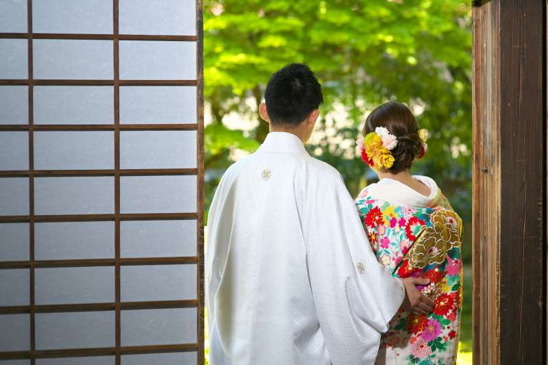 那谷寺の庭園