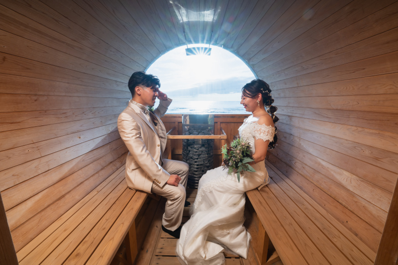 サウナも有りました