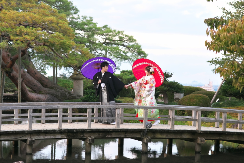 橋を渡って