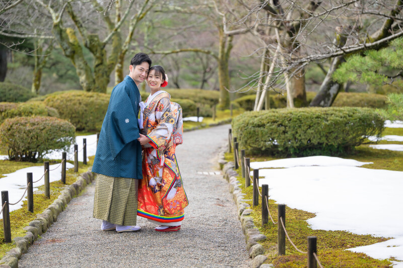 頬を寄せ合って♡