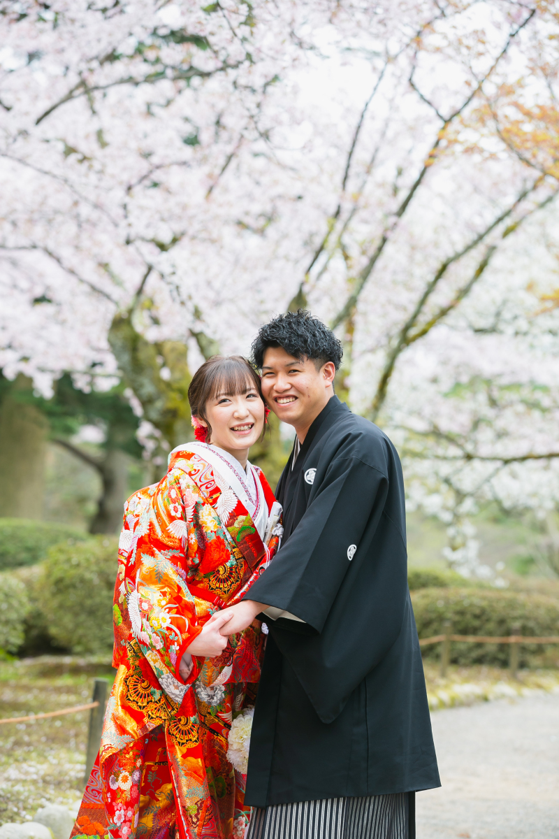 園内は満開の桜!