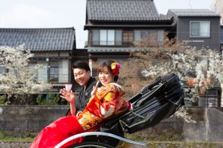 金沢　桜ロケーション撮影