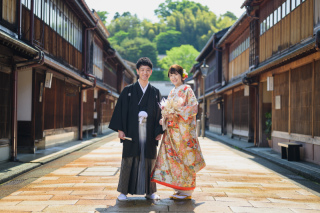 和装と洋装ロケーション撮影