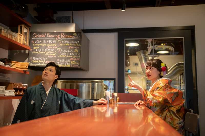 いつの間に店員に?