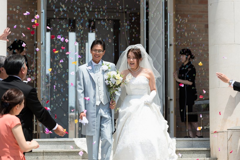 マルアージュ金沢での挙式撮影