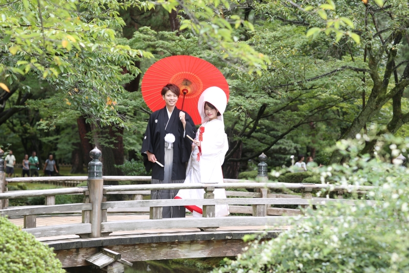 晴れたので兼六園へ